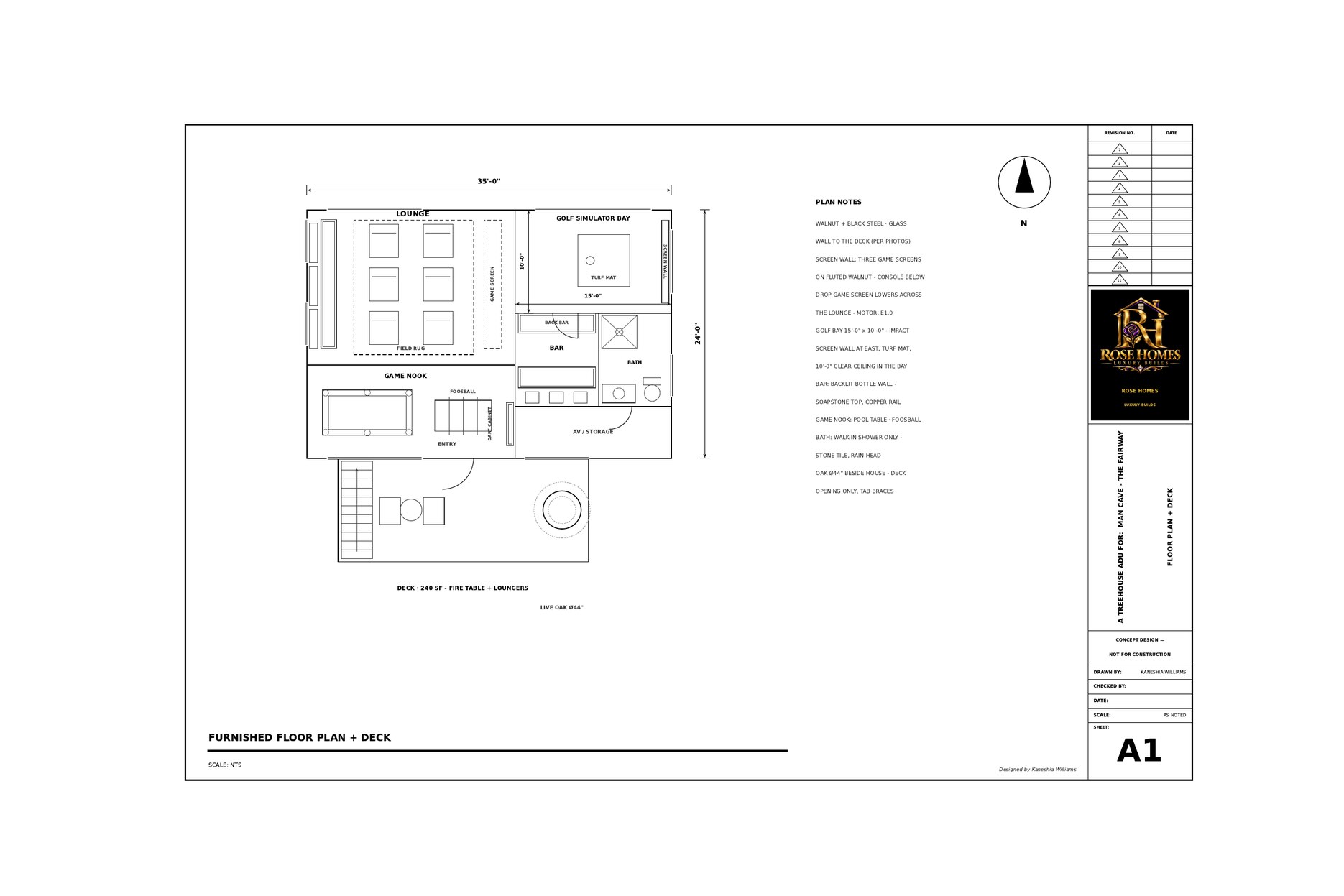 Fairway furnished floor plan