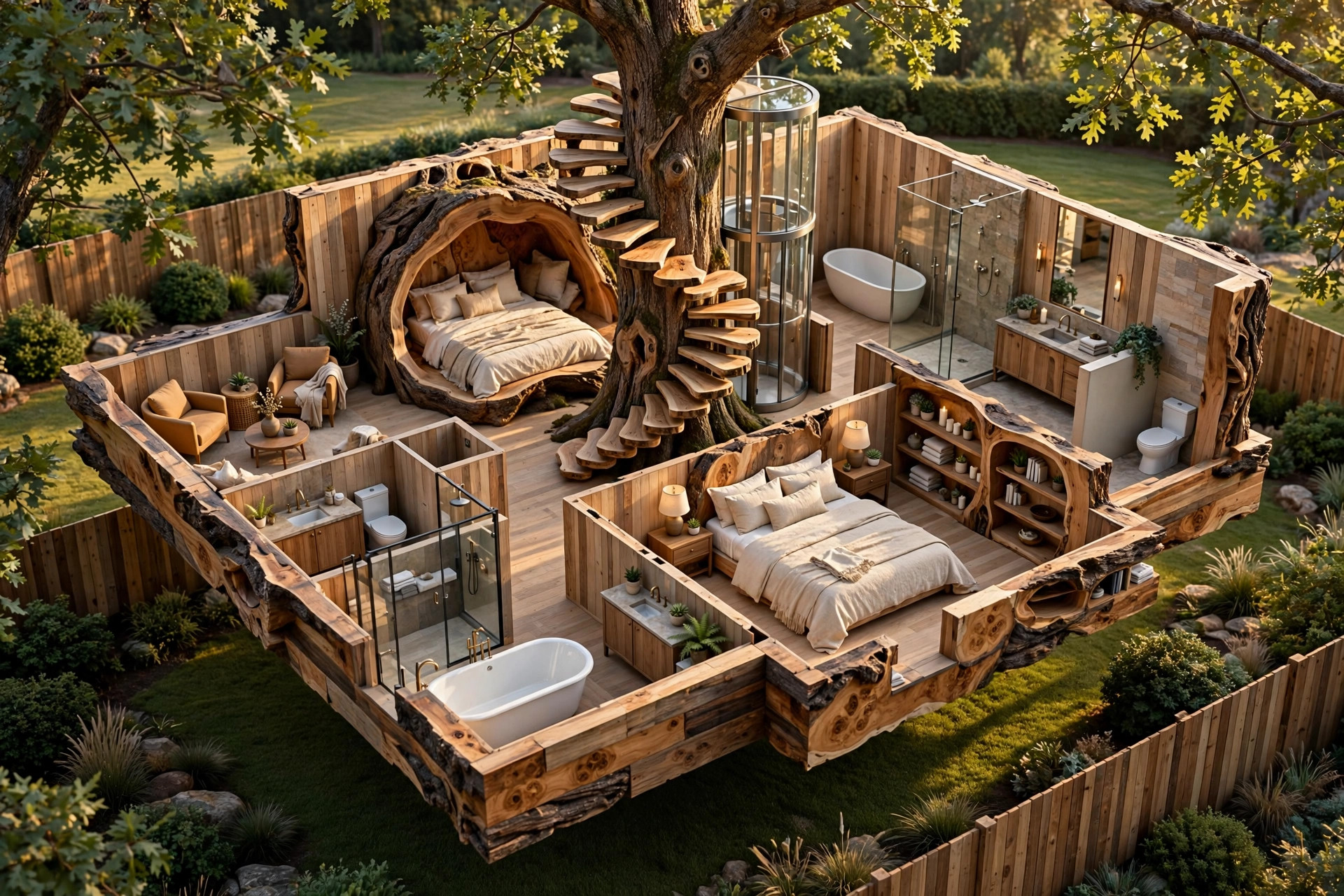 The Core 3D floor plan — Level 2