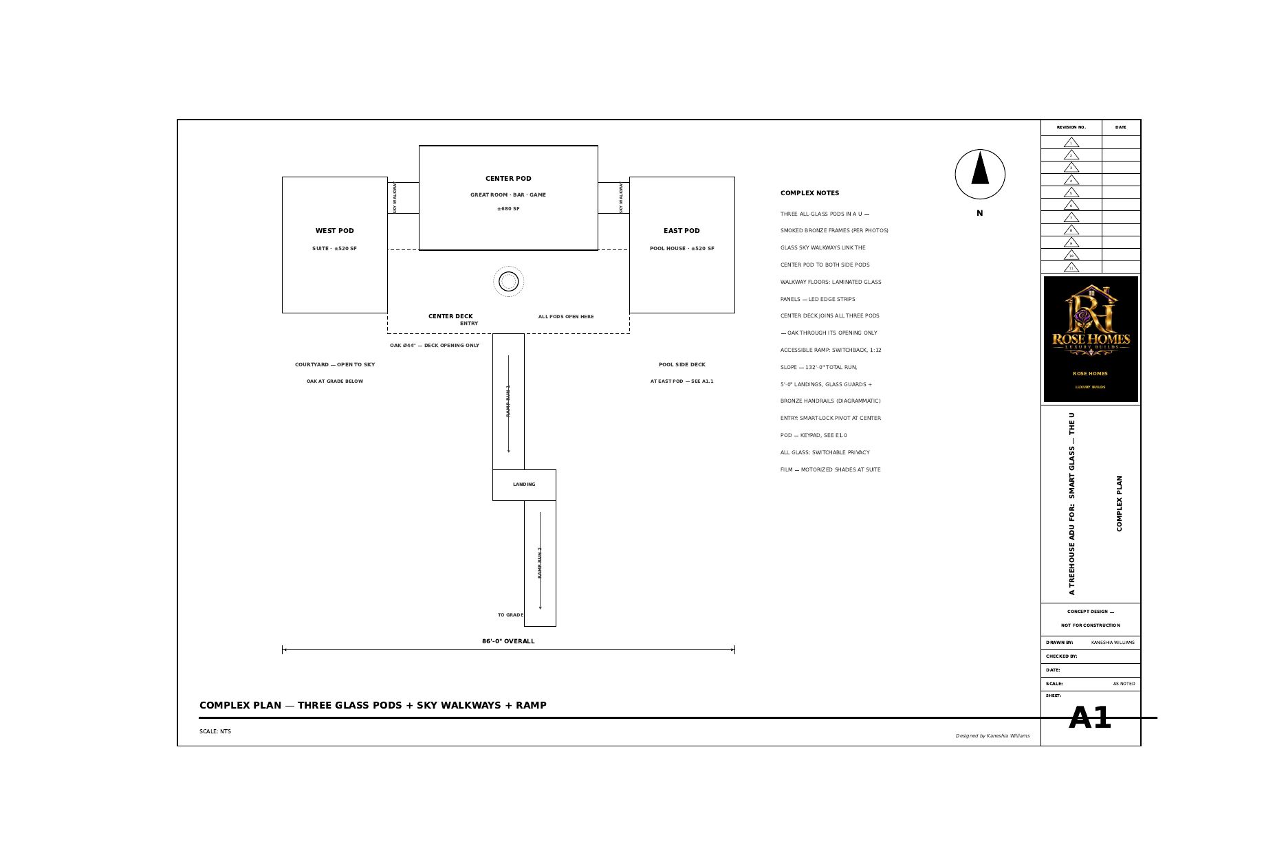 U furnished floor plan